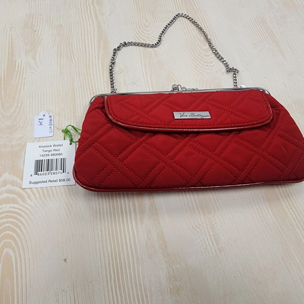 Vera Bradley Kiss Lock Wallet